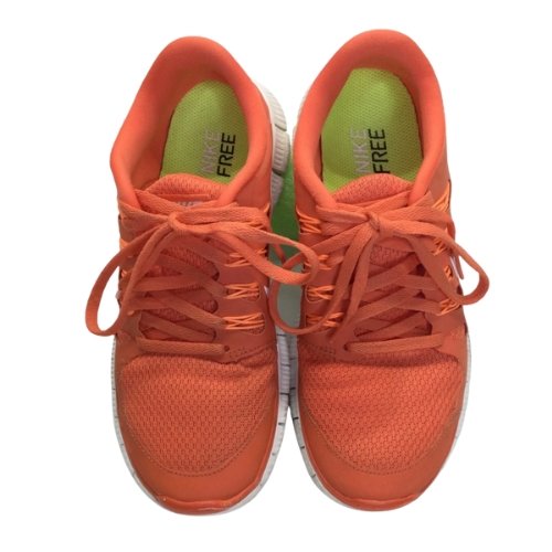 Nike Fee 5.0 Orange Running Performance Sneakers Sz 7.5