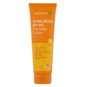 Woolworths Sunscreen Everyday Tube Spf 50+ 100ml