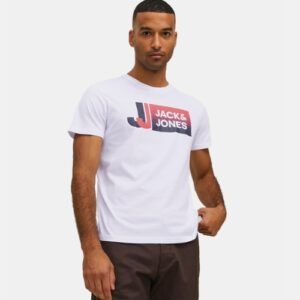 Jack & Jones Logo Crew Neck Short Sleeves T-Shirt
